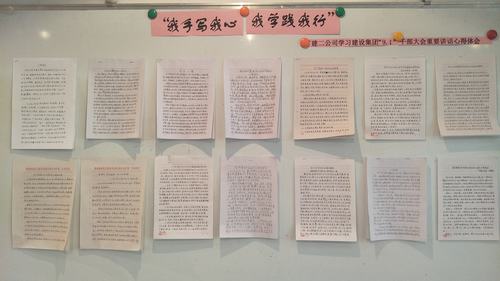 “我手寫我心，我學(xué)踐我行”