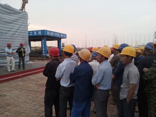 韓城分公司“勞動競賽”掀起新一輪施工熱潮