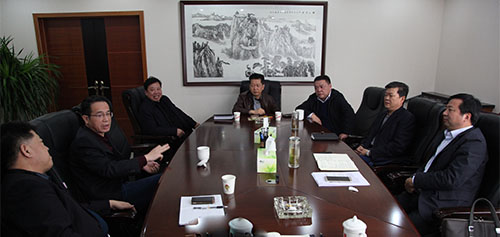 安康市住建局局長陶柏林一行蒞臨建設(shè)集團交流座談