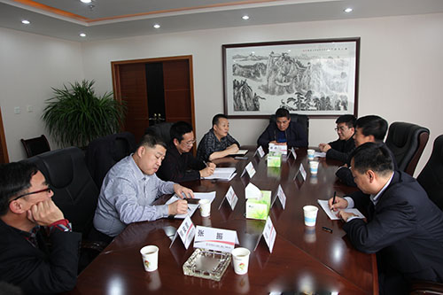 中亞能源有限責(zé)任公司財(cái)務(wù)總監(jiān)穆西民一行蒞臨建設(shè)集團(tuán)指導(dǎo)交流工作