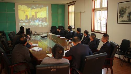 銅煤公司借助建設(shè)集團視頻會議系統(tǒng)及時學(xué)習貫徹建設(shè)集團安全生產(chǎn)例會精神助力企業(yè)發(fā)展