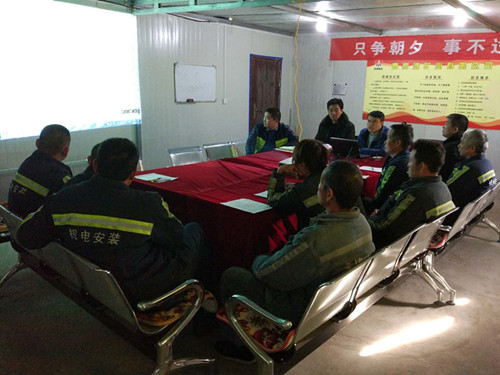 機電安裝公司：嚴(yán)細(xì)結(jié)合，全力沖刺全年安全生產(chǎn)目標(biāo)