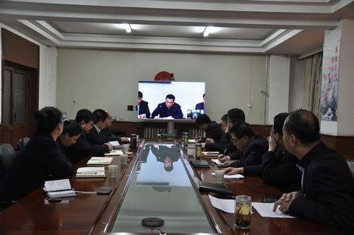 韓城分公司積極學習陜煤集團2018年安全工作會、工作會暨職代會精神