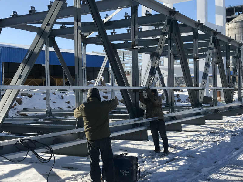 迎寒而上，項目建設無冬天