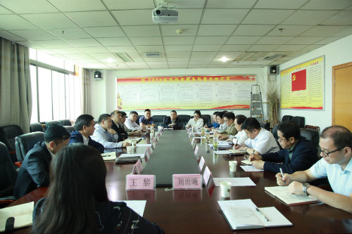 陜煤建設(shè)集團(tuán)與銅川市國資委開展合作對接