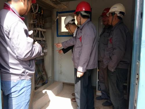 韓城分公司拉開安全環(huán)?！懊苣烤W”為生產經營保駕護航