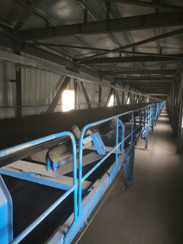 皮帶試運轉成功啦！