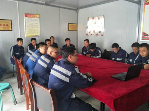 陜煤建設洗選煤運營公司安裝第二項目部開展“生命至上、安全發(fā)展”安全猜謎活動