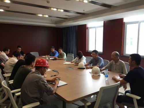 陜煤建設銅煤公司承建的新能源材料基地工程順利通過預驗收