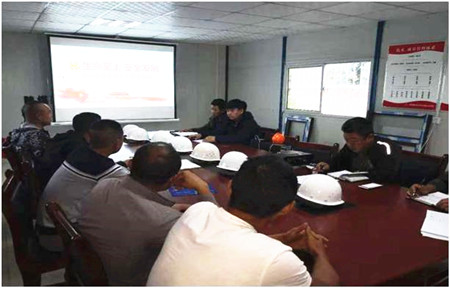 陜煤建設(shè)漢中分公司春風(fēng)化雨 營(yíng)造“百日安全”活動(dòng)氛圍