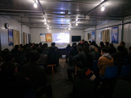 陜煤建設(shè)掘進(jìn)公司：北翼項目部“百日安全”活動上下動員齊開展