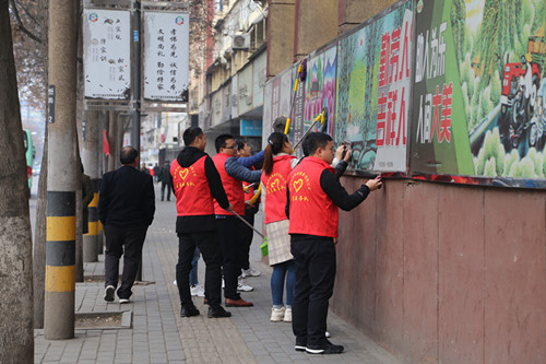 學雷鋒，青年在行動