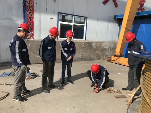 陜煤建設(shè)洗選煤運(yùn)營公司礦山支護(hù)材料加工廠:技能比武顯真招