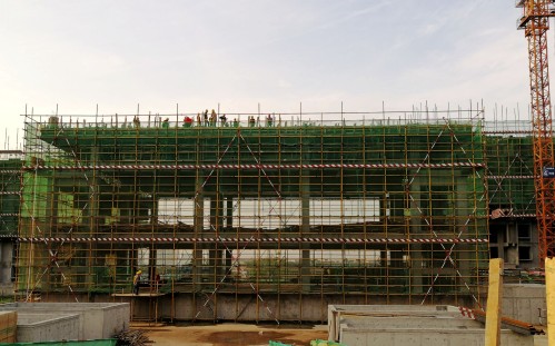 陜煤建設渭南分公司第五項目部三個“得力”促兩個單項工程封頂實現(xiàn)首戰(zhàn)告捷