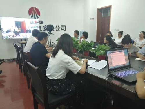 陜煤建設(shè)機(jī)電安裝公司：安全生產(chǎn)經(jīng)營月例會(huì)有亮點(diǎn)