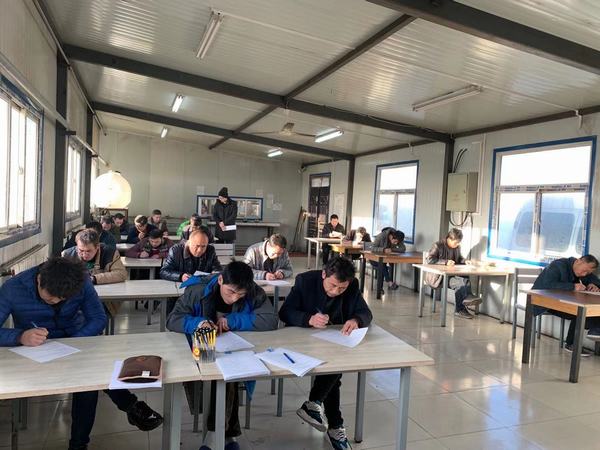 陜煤建設(shè)礦建二公司小保當三項目部營造安全穩(wěn)定新環(huán)境