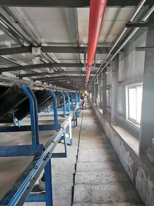 陜煤建設(shè)機(jī)電安裝公司：鏖戰(zhàn)小莊礦新建產(chǎn)品倉設(shè)備安裝工程