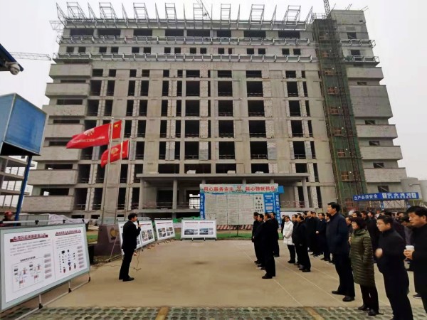 渭南市臨渭區(qū)區(qū)委書記劉寶琳一行到渭南檢法兩院項目觀摩指導工作