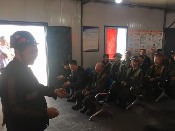 小保當項目部：親身經(jīng)歷讓“安全之聲”傳班組