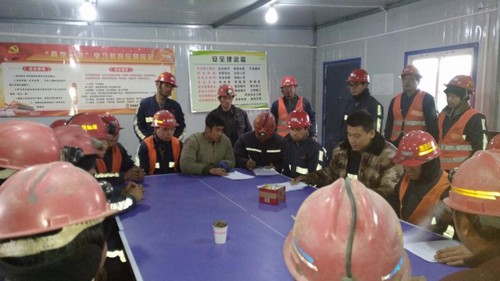 陜煤建設(shè)洗選煤運營公司小保當運營項目部：用行動踐行安全承諾