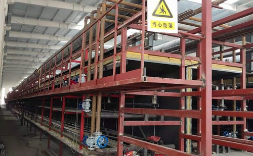 陜煤建設(shè)洗選煤運營公司安裝第二項目部：初冬已至，“齊魯大地”施工忙