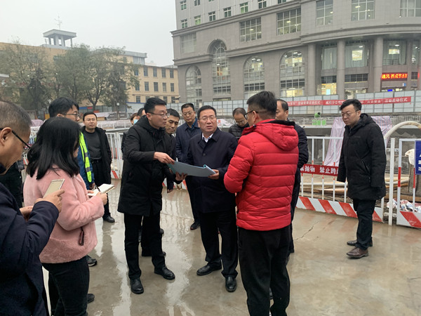 咸陽(yáng)市副市長(zhǎng)王靖一行蒞臨咸陽(yáng)市城市停車場(chǎng)BOT項(xiàng)目調(diào)研