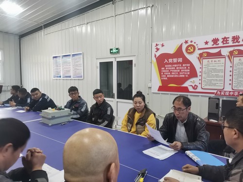 陜煤建設(shè)洗選煤運營公司安裝第五項目部：強(qiáng)化教育培訓(xùn) 安全牢記心中