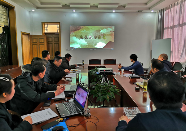 陜煤建設(shè)礦建三公司：觀看警示教育片，反腐倡廉永遠(yuǎn)在路上