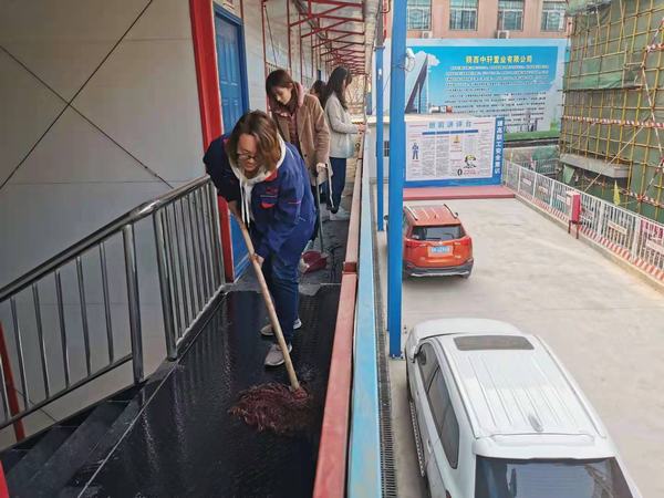 陜煤建設(shè)韓城分公司土建二項(xiàng)目部：巾幗展風(fēng)采，喜迎“三八”節(jié)