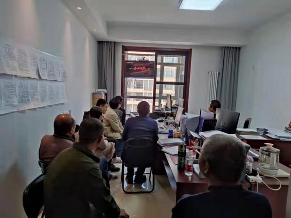 陜煤建設(shè)天工公司土建二部黨支部黨史學習熱情高