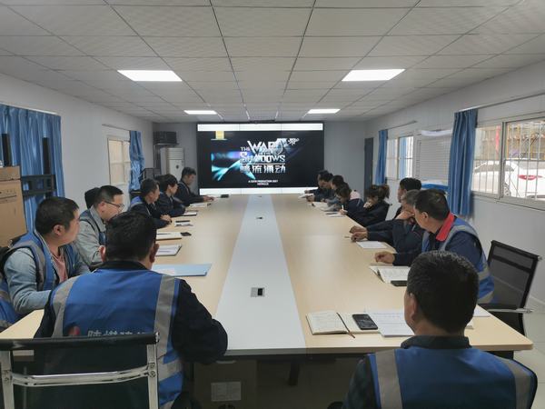 陜煤建設(shè)韓城分公司土建二項(xiàng)目部開展“4·15全民國家安全教育日”宣傳教育活動(dòng)