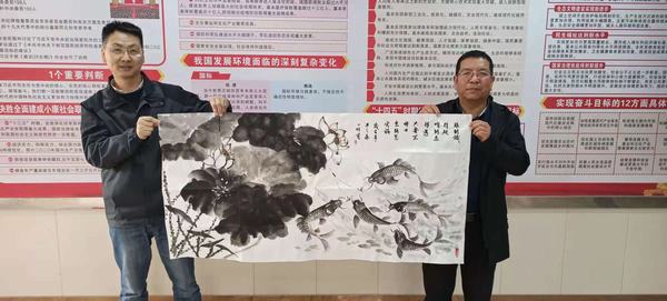 水墨書(shū)畫(huà)弘揚(yáng)清廉正氣