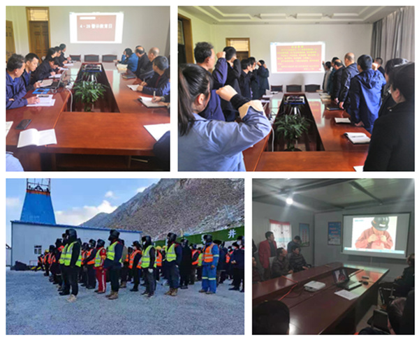 陜煤建設礦建三公司組織開展“4.28”安全警示教育活動