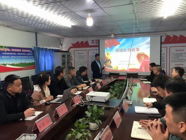 陜煤建設(shè)礦建二公司小保當(dāng)?shù)谌?xiàng)目部組織開展“講述紅色故事”專題宣講活動(dòng)