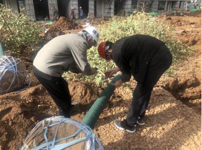 陜煤建設綠宇公司：藍山水岸項目“大干快上” 施工熱潮正當時