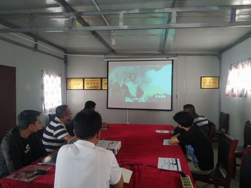 陜煤建設洗選煤運營公司第二項目部：推進黨史學習教育與安全教育同頻共振