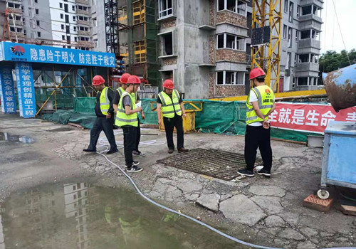 陜煤建設咸陽分公司第五項目部扎實開展“雨季三防”應急工作