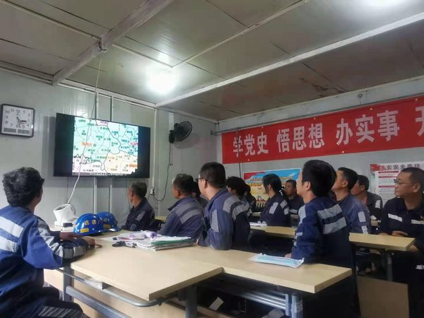 陜煤建設(shè)洗選煤運(yùn)營公司紅柳林洗煤廠項目部：拉響預(yù)警雷達(dá) 開啟安全模式