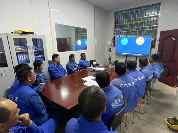 陜煤建設(shè)機(jī)電安裝公司全力以赴保安全，促生產(chǎn)
