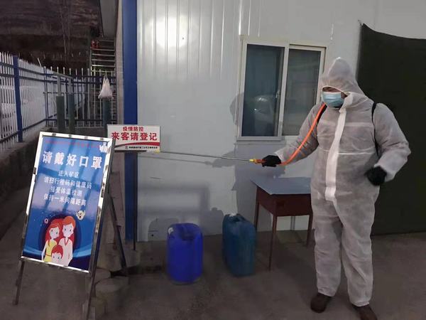 陜煤建設(shè)礦建二公司王峰項(xiàng)目部:疫情防控不松懈 生產(chǎn)生活不掉線