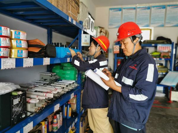 陜煤建設(shè)洗選煤運(yùn)營(yíng)公司澄合山陽(yáng)運(yùn)營(yíng)項(xiàng)目部：物資儲(chǔ)備把緊關(guān)，安全生產(chǎn)有保障