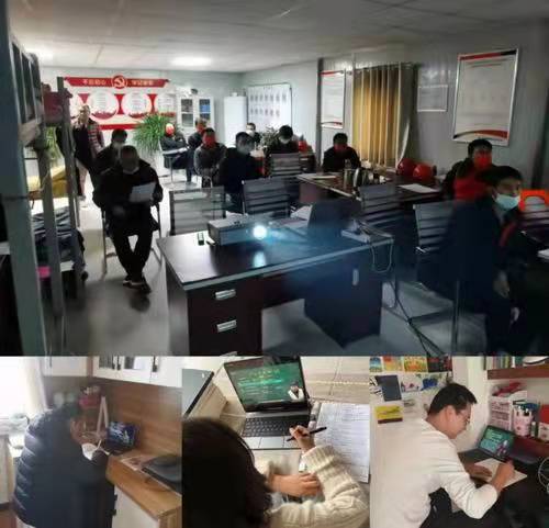 陜煤建設(shè)西北分公司：停工不停學(xué)，冬歇季充電忙