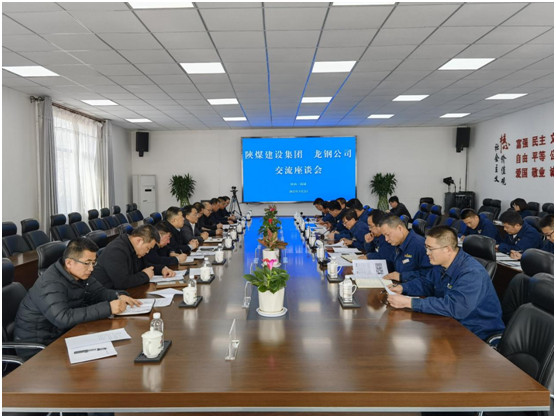 王明智、王寧赴陜鋼集團(tuán)龍鋼公司洽談項(xiàng)目合作