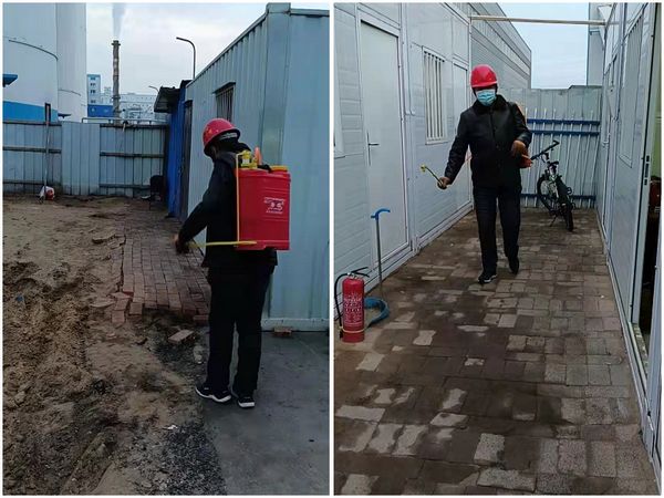 陜煤建設(shè)天工公司土建二部：疫情防控不松懈，安全生產(chǎn)不打烊