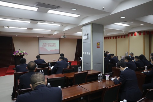 陜煤建設(shè)路橋分公司組織召開(kāi)2021年度中層干部述職會(huì)