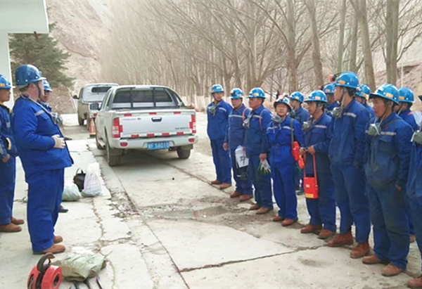 陜煤建設(shè)礦建三公司：人間最美四月天，不負(fù)春光與時行