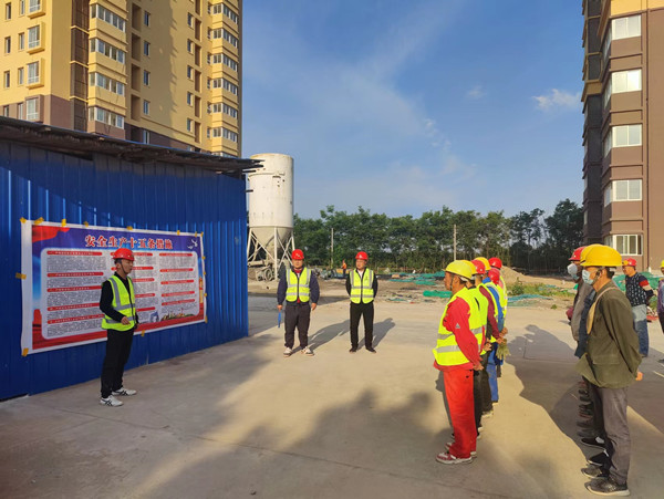 陜煤建設(shè)咸陽分公司第五項(xiàng)目部多舉措開展安全生產(chǎn)活動