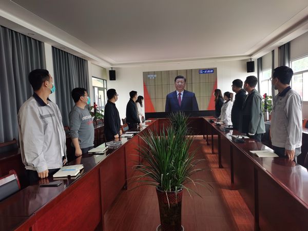 陜煤建設(shè)天工公司：慶祝青年團(tuán)成立100周年，看直播  銘初心