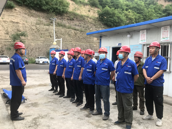 陜煤建設(shè)澄合分公司第三安裝隊(duì)專培+演練把好施工生產(chǎn)安全關(guān)
