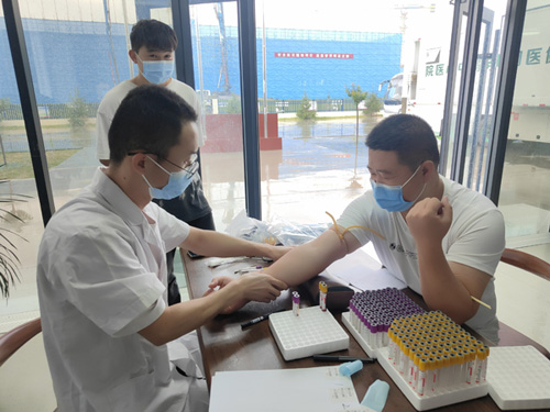 陜煤建設(shè)榆林公司組織健康體檢 關(guān)愛(ài)員工健康